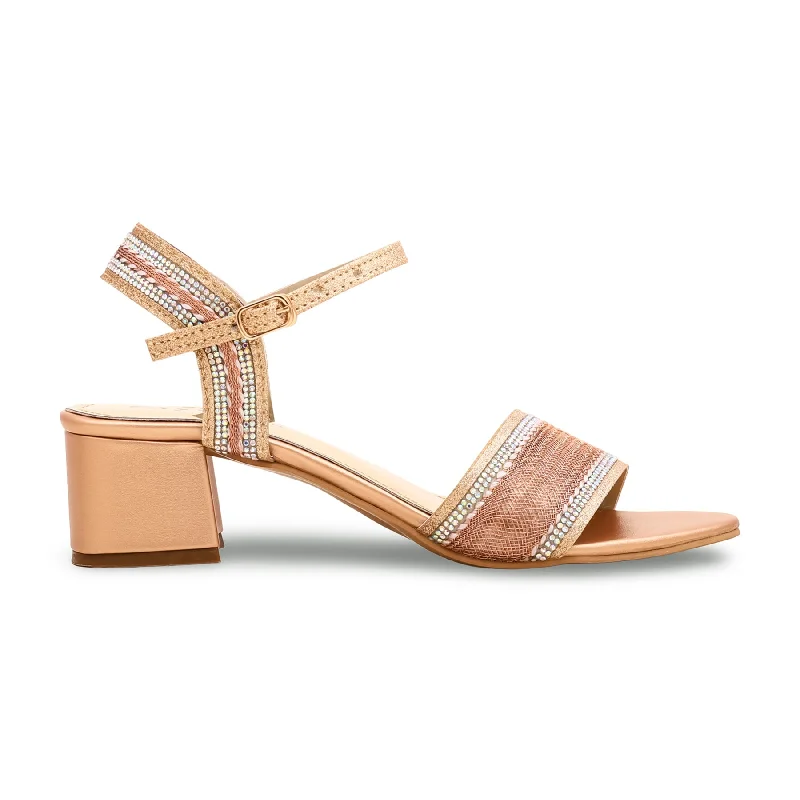 sandals for hot weather city explorationPeach Fancy Sandal FN5830