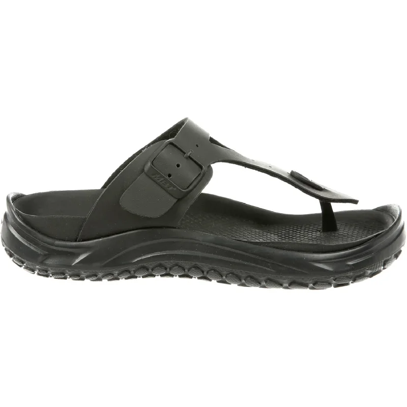 sandals for tropical beach adventuresWomen's MBT Meru Black Synthetic