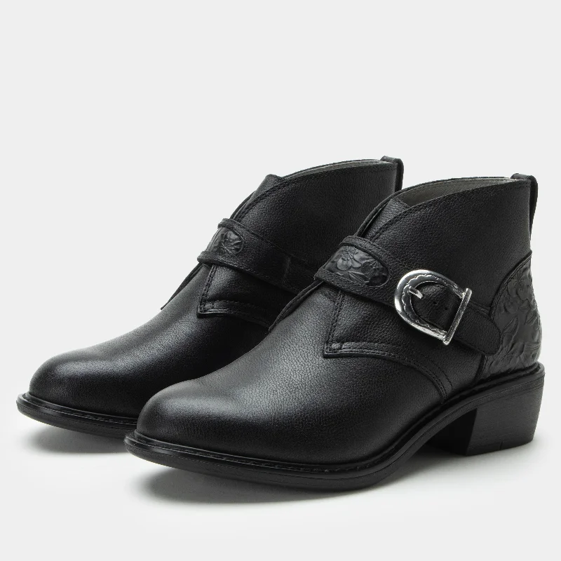 Warm ankle boots for cold weather-Mikki Loretta Crow Boot