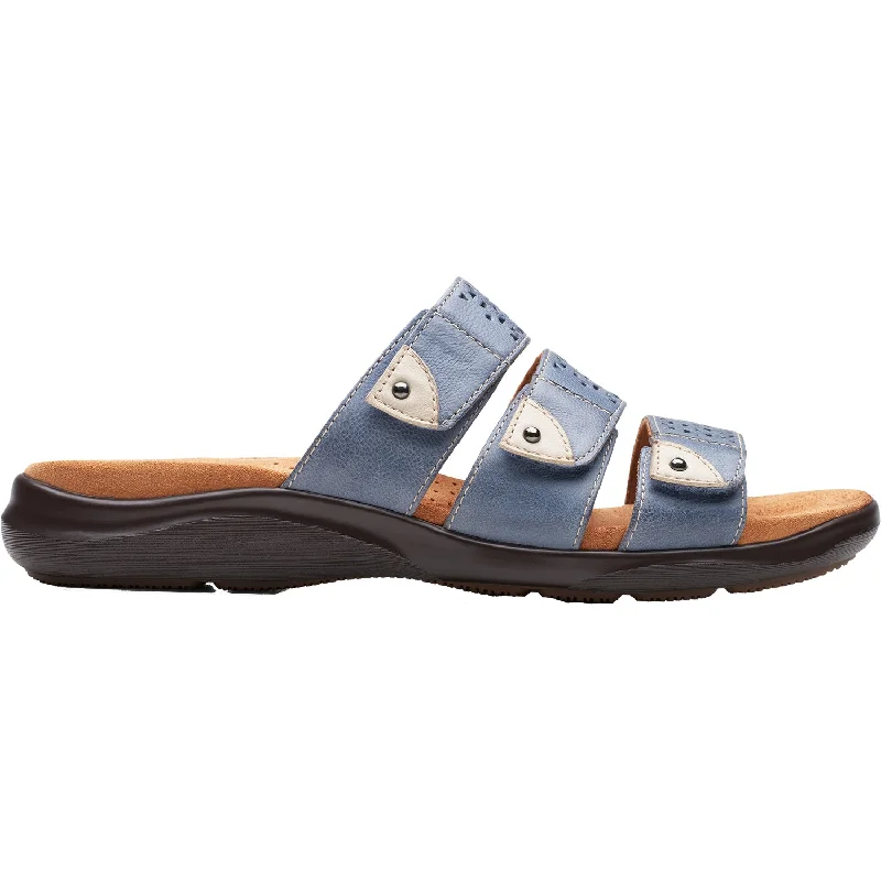 sandals for exploring tropical destinationsWomen's Clarks Kitly Walk Denim Leather