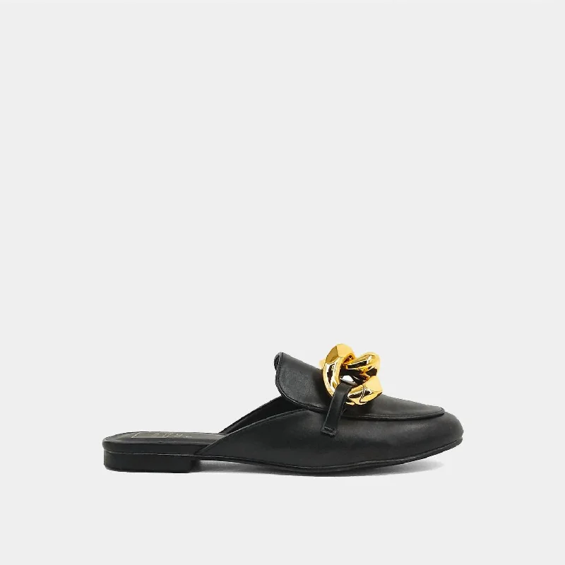 Alexis Loafer-Mule In Black