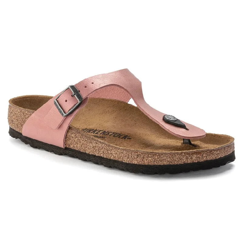 sandals for beach and city trips in the sunBirkenstock Gizeh Birko-Flor Graceful Old Rose