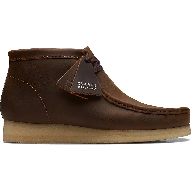 Stylish boots for snowy walks with heel-Wallabee Boot