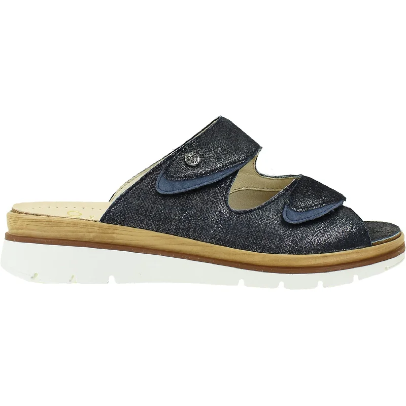 sandals for all-day comfort in hot weatherWomen's Fidelio 59-5020 Lorel Marino Saturno Leather