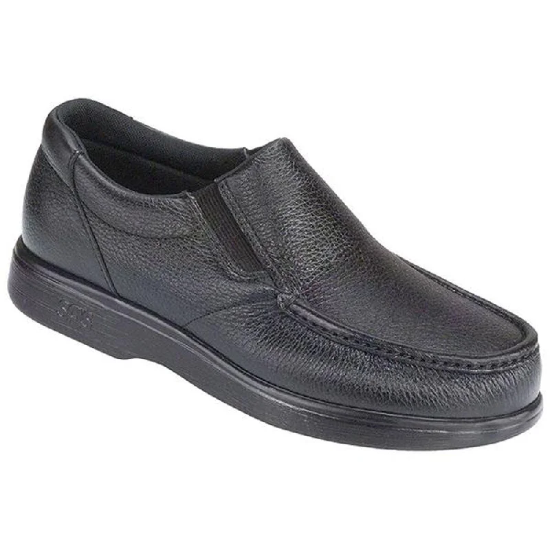 SAS Side Gore Loafer Black Leather (Men's)