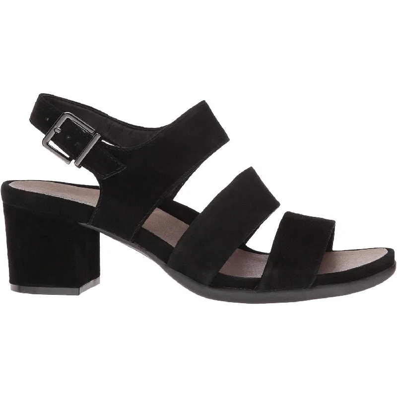 unique sandals for casual wear -Women's Earth Tierra Black Suede