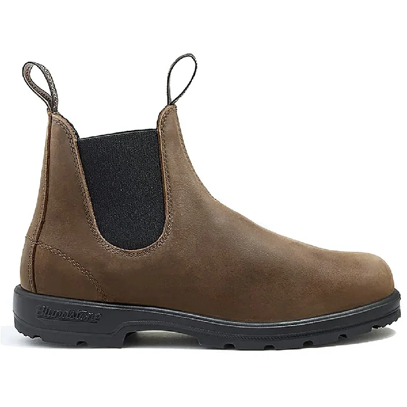 Comfortable boots for women with block heel for winter-1609 Chelsea Boot