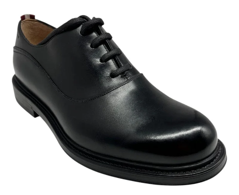 Bally Nilder 6239817 Black Calf Leather Oxford Shoes