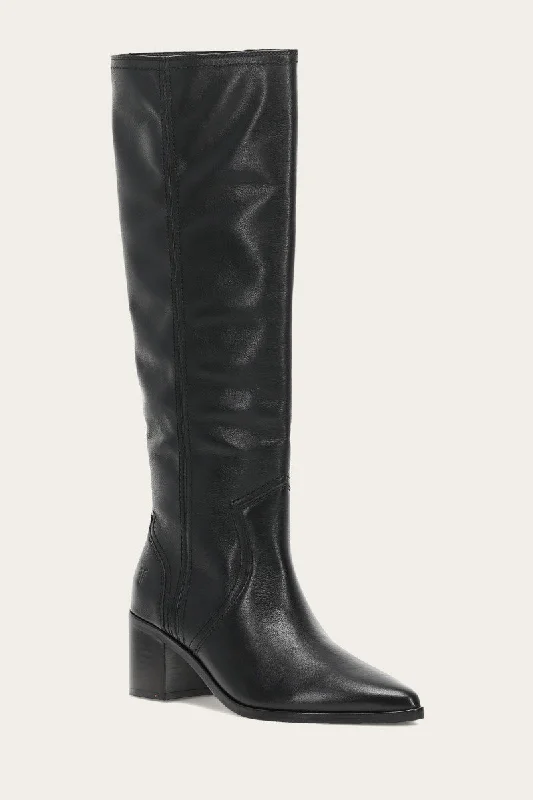 High heeled ankle boots-Sadie Softy Tall