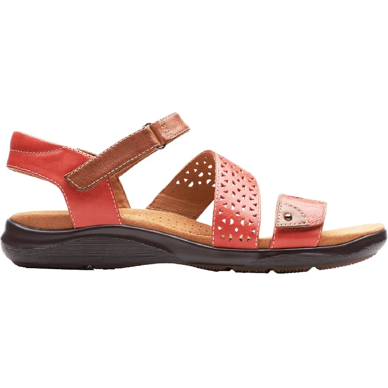 high-quality sandals for everyday use -Women's Clarks Kitly Way Grenadine Leather