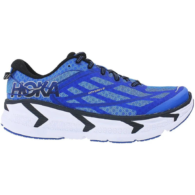 Men's Hoka One One Odyssey 2 Directoire Blue/White Mesh