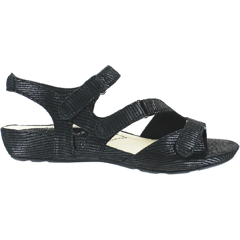 sandals for walking in the hot sun -Women's Earthies Nova Black Suede