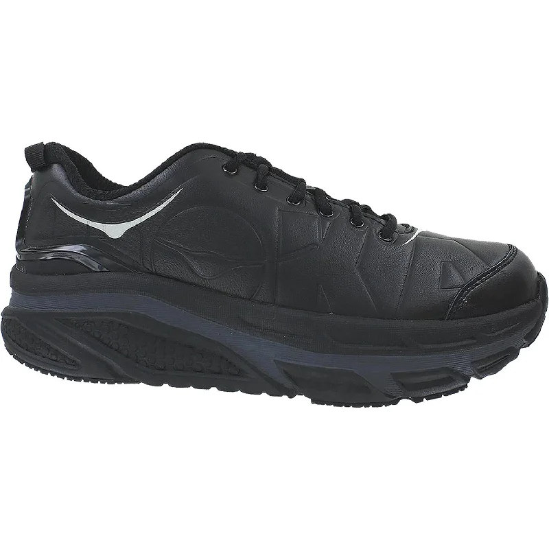 Men's Hoka One One Valor Black Leather