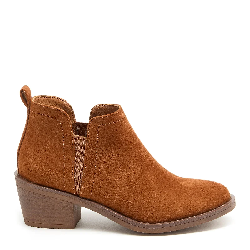 Vintage boots for women-York Cognac Bootie