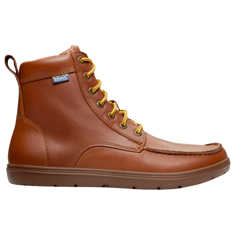 High fashion boots for women-Lems Boulder Boot Leather Russet