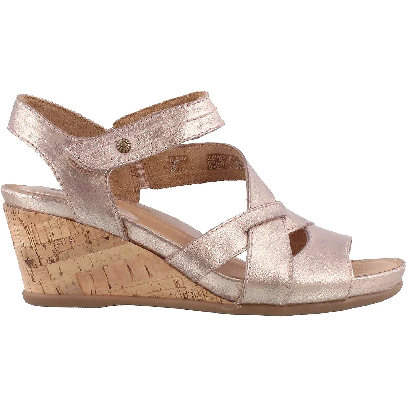 sandals for casual walks along coastal pathsWomen's Earth Thistle Pink Leather