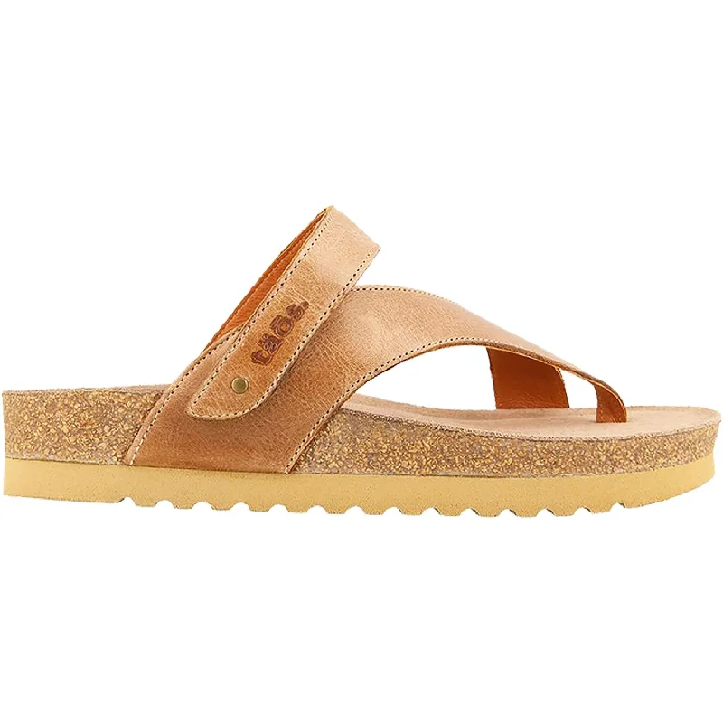 sandals for city exploration during the summerWomen's Taos Lola Tan Leather