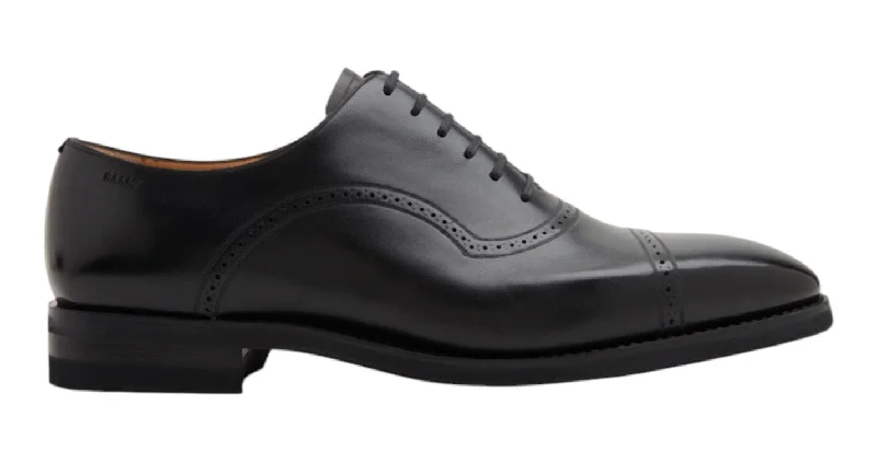 Bally Scotch 6238041 Agata Calf Plain Leather Oxford Shoes